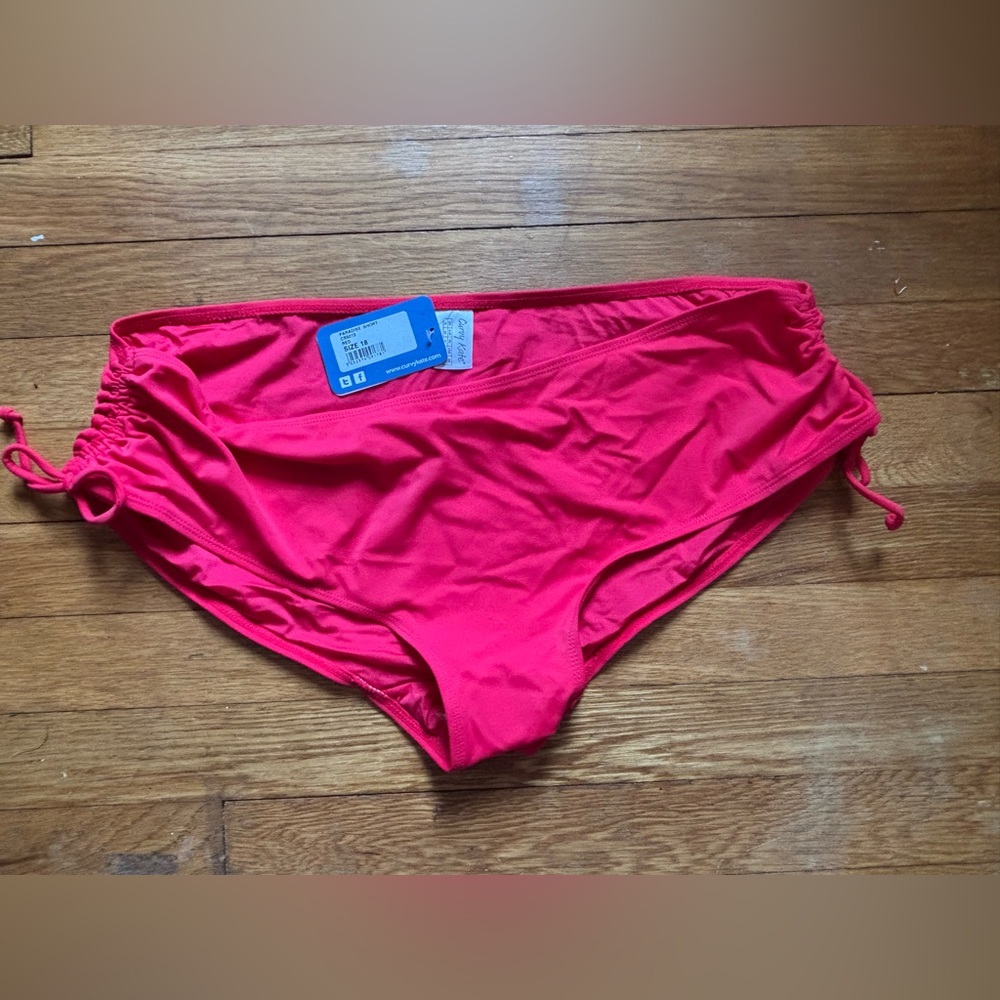 Curvy Kate NWT Women's Pink Swim Bottom Paradise Short